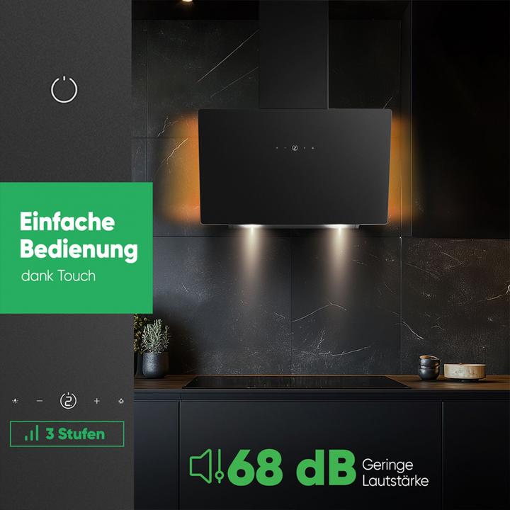 Produktbild Bomann DU 7611 G Kopffreie Vertikal-Haube (Wandhaube)