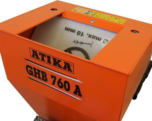 Immagine prodotto Atika Trituratore a coltelli a benzina GHB 760 A