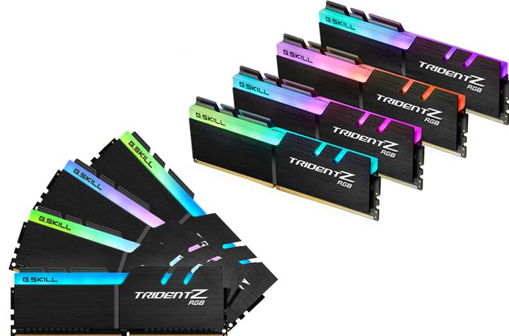 Actual product image G.Skill Trident Z RGB (8 x 8GB, 3200 MHz, DDR4-RAM, DIMM)