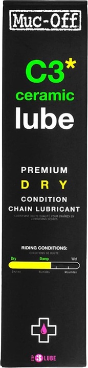 Actual product image Muc-Off C3 Dry Ceramic Lube 120ml (120 ml, Chain oil)