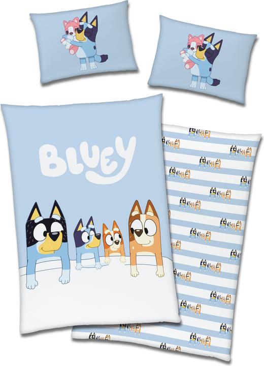 Bluey Bed Linen (140 x 200 cm, 60 x 63 cm)