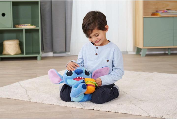 Image du produit Simba Disney Stitch avec burger, 25cm (25 cm)