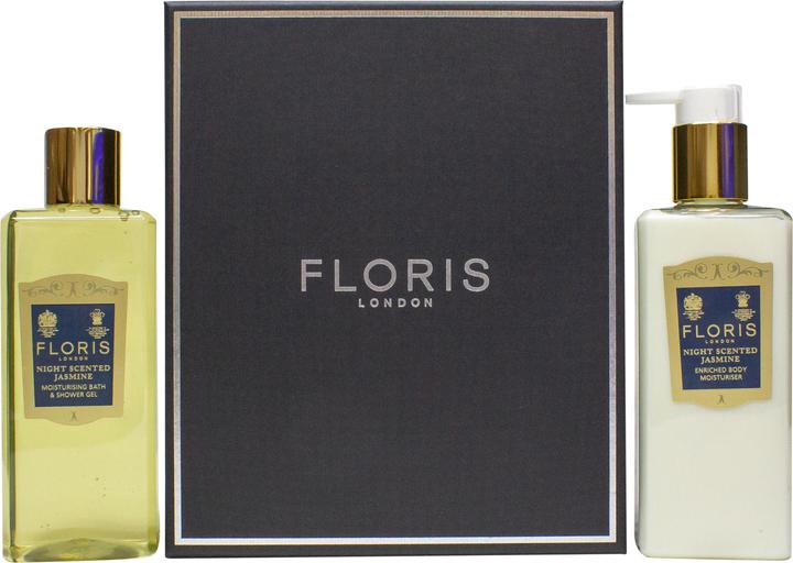 Floris Night Fragrant Jasmine 2-Piece Gift Set for Unisex (Body care set)