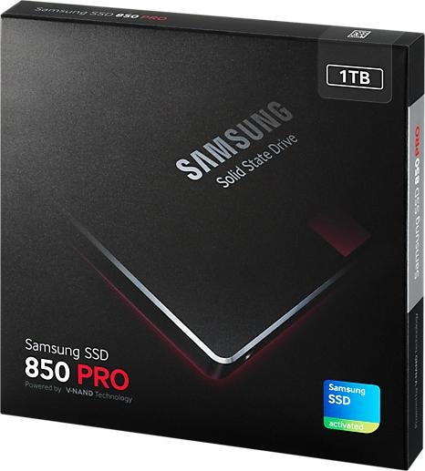 Actual product image Samsung 850 Pro (1024 GB, 2.5")