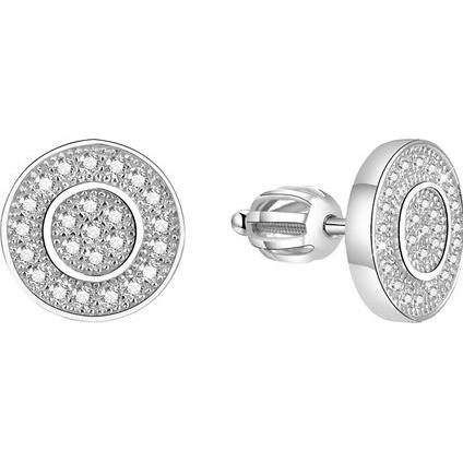 Thumbnail - Beneto, Ohrringe, Silver earrings AGUP1568S (L)