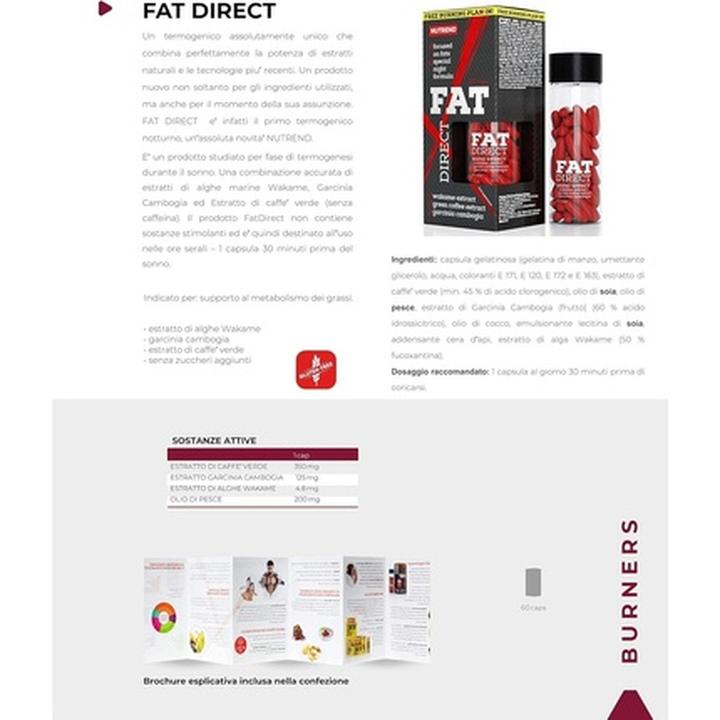 Actual product image Nutrend Fat Direct (60 Piece, Capsules)