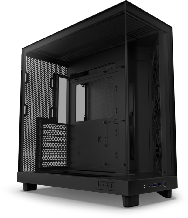 Actual product image NZXT H6 Air Flow Mid Tower (ATX, Mini-ITX, mATX)