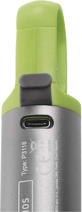 Actual product image Emos LED Aufladbare Metall-Taschenlampe, 600 lm, 1 200 mAh (16 cm, 600 lm)