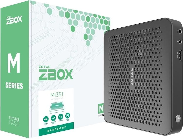 Actual product image Zotac ZBOX-MI351-E N100 Intel DDR5 HDMI DP (Intel Celeron N100)
