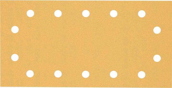 Image du produit Bosch Professional Zubehör Papier abrasif Expert C470 avec 14 trous pour ponceuses vibrantes, 115 x 230 mm, G 120, 50 pcs. (120)