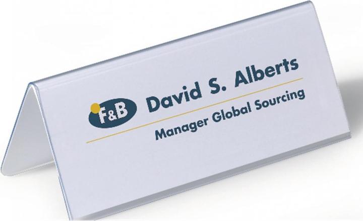 Produktbild Durable Tischnamensschilder