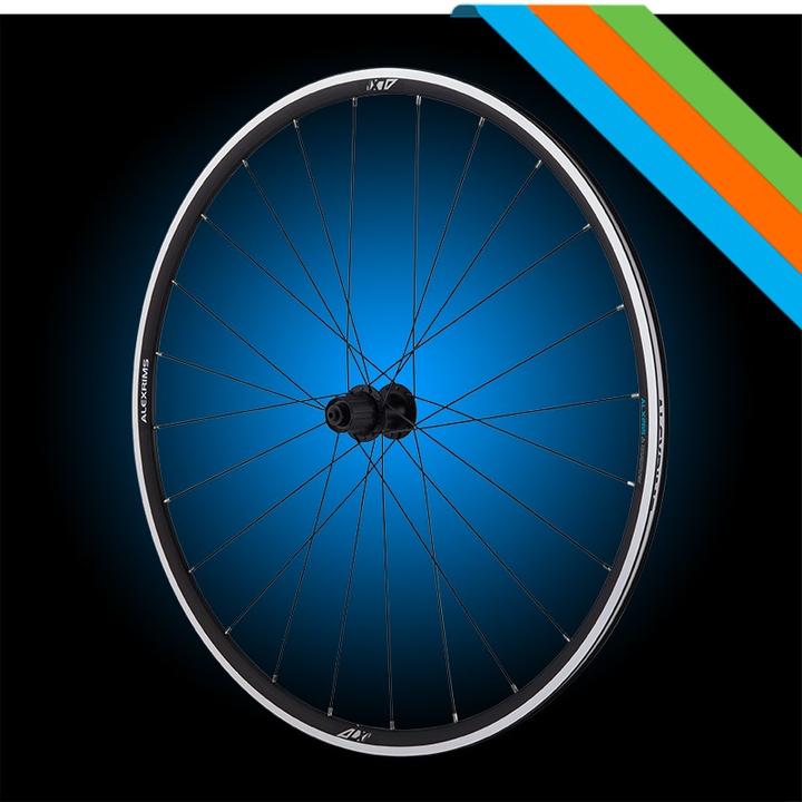 Alexrims ALX265, 700 ° C, cône 24 mm, Tubeless Ready, V-Brake, collier QR, Poids 1832G (neuf) (Jeu de roues, 28")