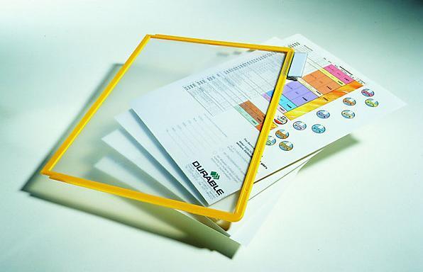 Actual product image Durable Clear board with profile frame