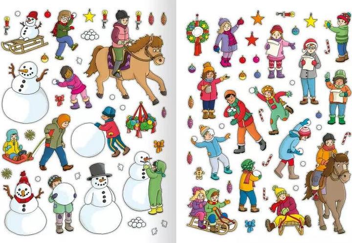 Actual product image First sticker winter time