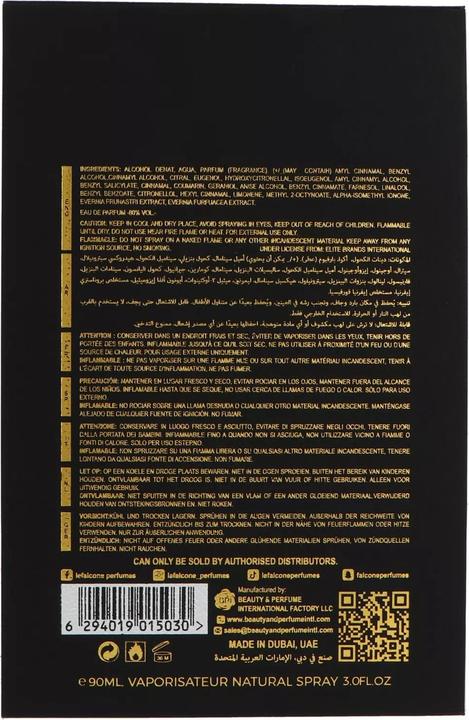 Immagine prodotto Le Falcone Qannas Eau de Parfum (Eau de parfum, 90 ml)