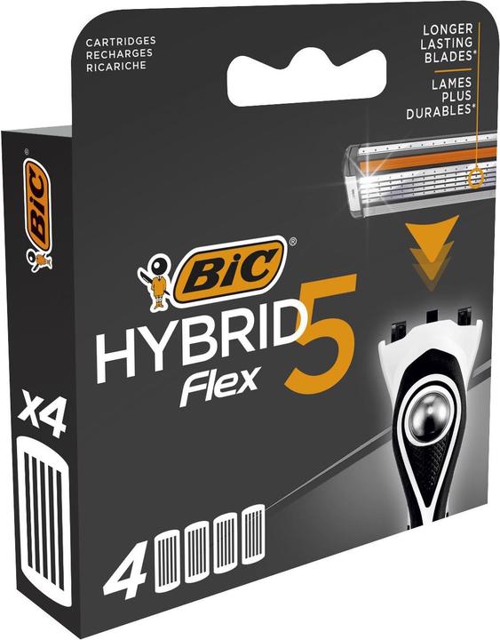 Actual product image Bic Razor blades Hybrid 5 4 pieces (4 x)