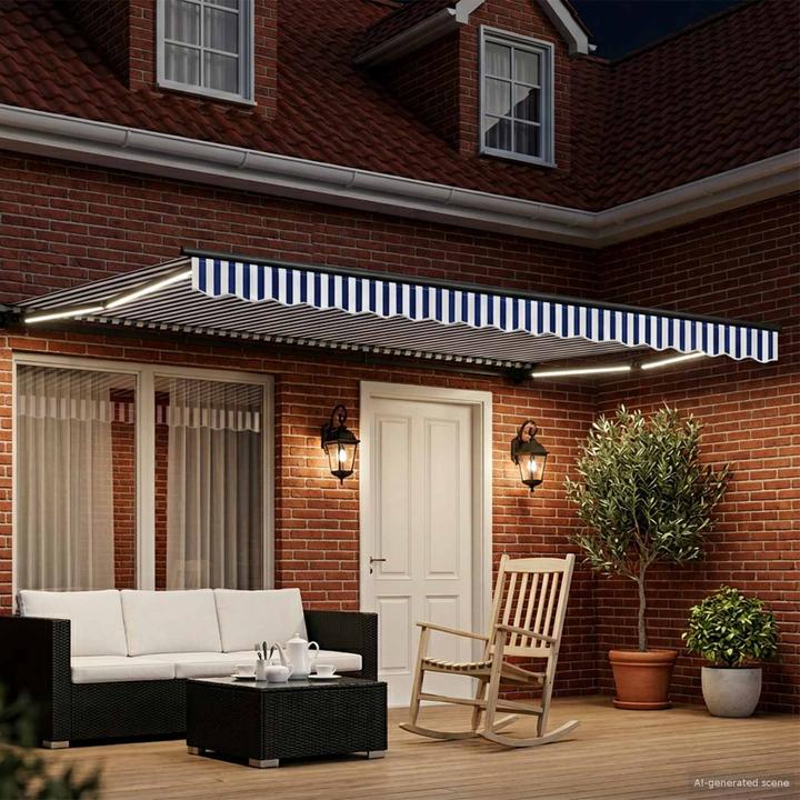 Produktbild vidaXL Manuelle Markise (3 m)