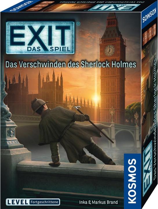 Produktbild Kosmos EXIT - Das Verschwinden des Sherlock Holmes (Deutsch, 1 - 4 Spieler)