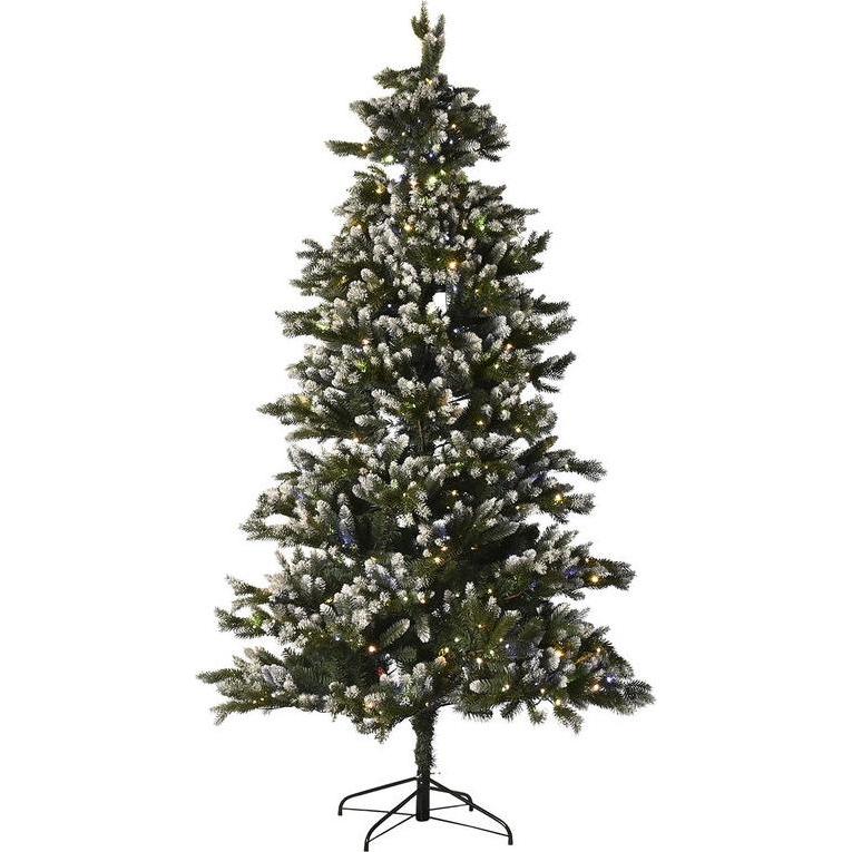 Esprit, Weihnachtsbaum, Weihnachtsbaum Home grün Metall Polyäthylen Verschneit 140 x 140 x 240 cm (240 cm)