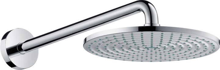 Produktbild hansgrohe Kopfbrause Set Raindance S 240 1jet 27474000 24 cm inkl. Brausearm 39 cm chrom (1 Strahlarten, 18 l/min)