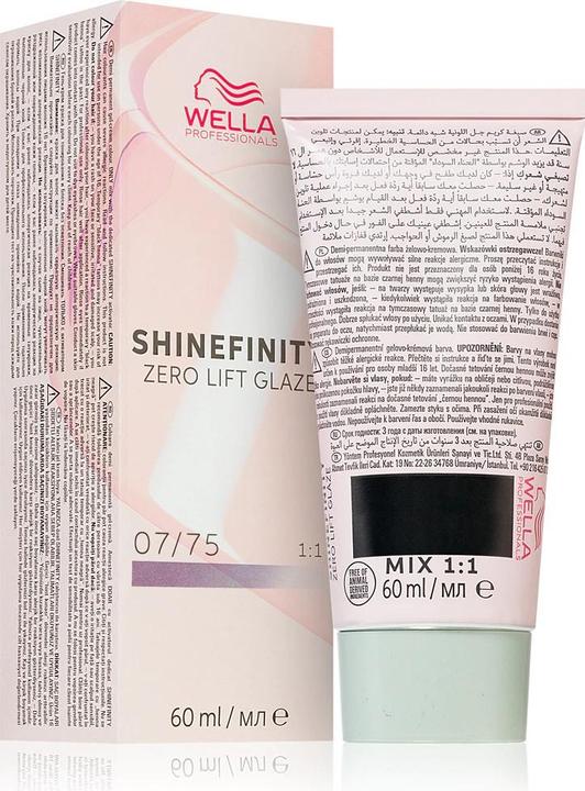 Produktbild Wella Shinefinity Zero Lift Glaze 60ml 07/75 (07/75)