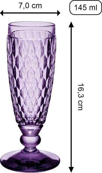Produktbild Villeroy & Boch Sektglas Boston Coloured (14.50 cl, 1 Glas, Sektgläser)