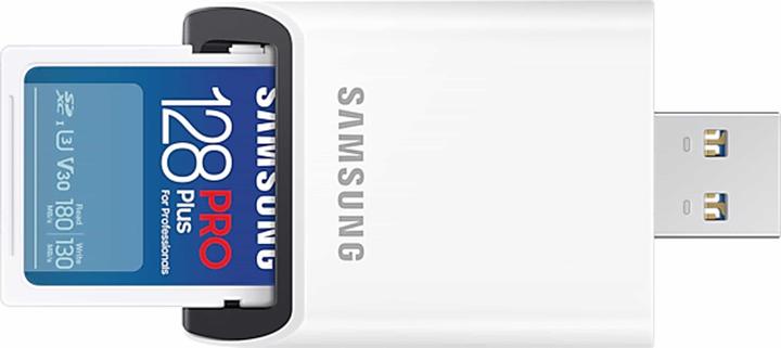 Actual product image Samsung MB-SD128SB/WW (128 GB, SDXC, U3, UHS-I)
