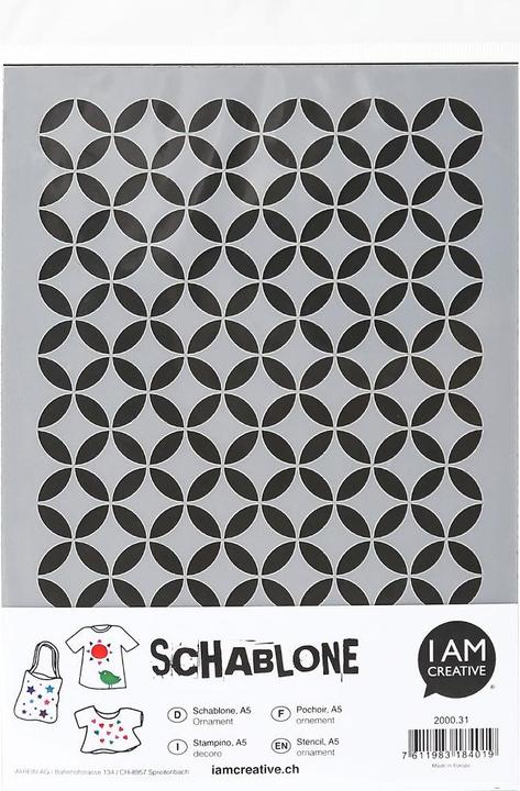 Image du produit I Am Creative Pochoir