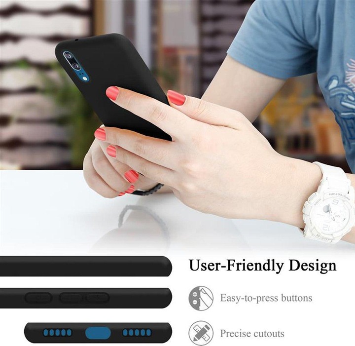 Produktbild Cadorabo TPU Liquid Silicone Case Cover (Cubot P20)