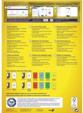 Produktbild Avery Ordner-Etiketten