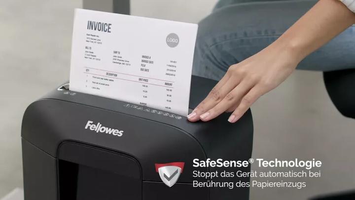 Actual product image Fellowes Powershred LX85 P-4 shredder, 12 pages (Particle cut)