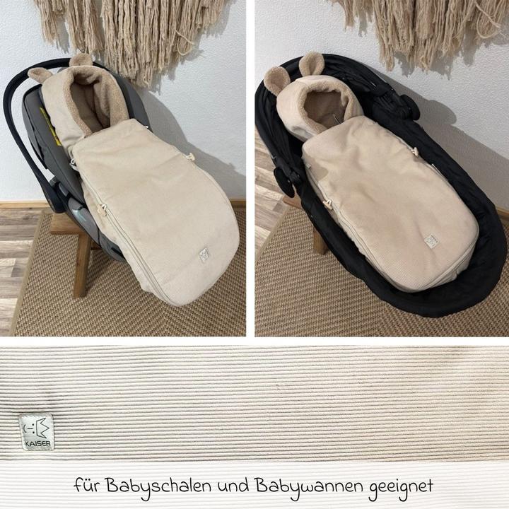 Produktbild Kaiser Baby Fusssäcke für Babyschalen & Babywannen Fleece-Fusssack Hima für Babyschalen & Babywannen