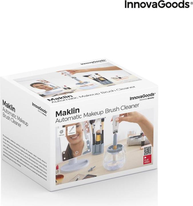 Actual product image Sandisk Automatic Makeup Brush Cleaner and Dryer Maklin InnovaGoods