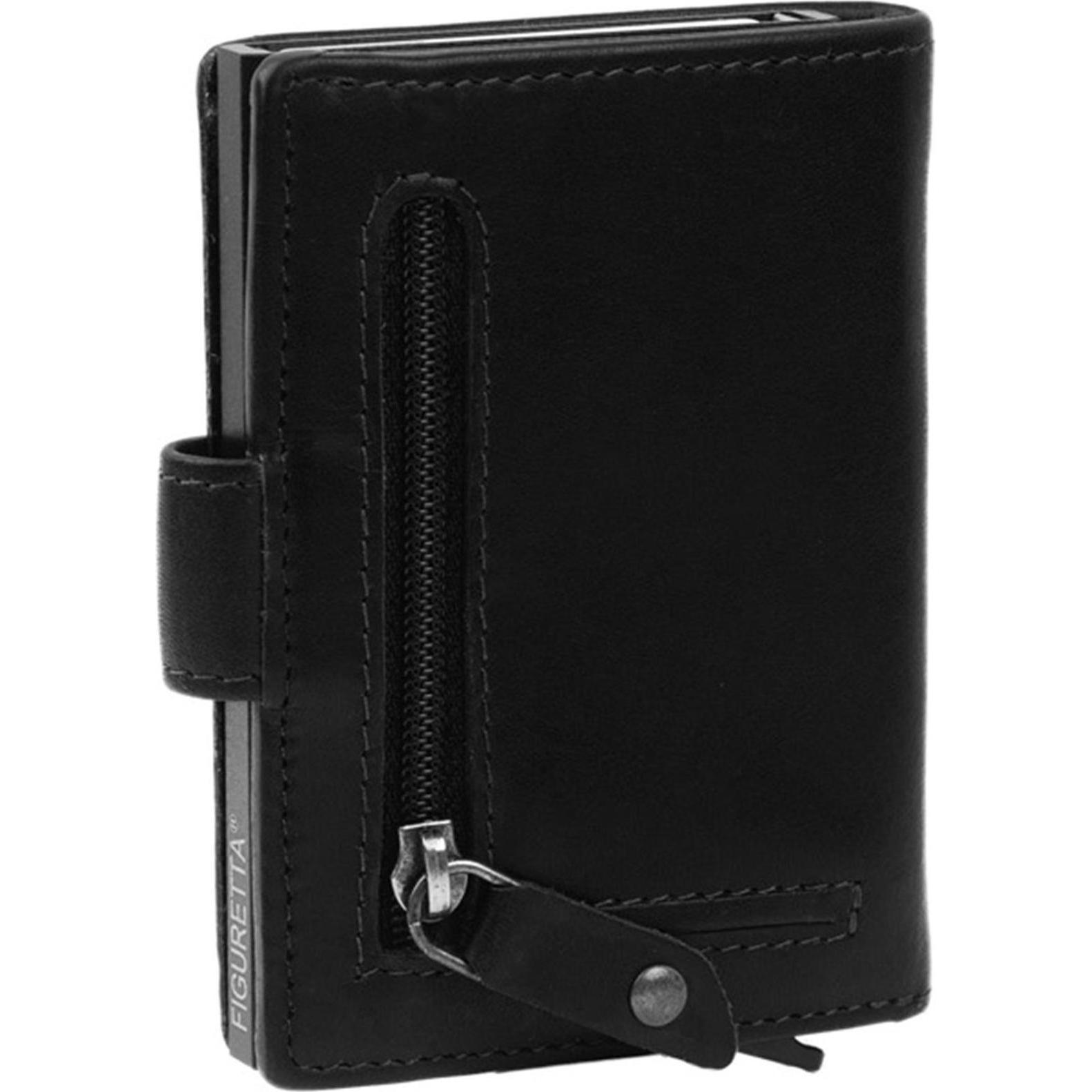 The Chesterfield Brand, Uomini, Portafoglio, Loughton -korttikotelo, musta, Nero