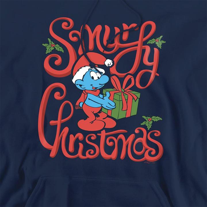 Produktbild The Smurfs Kapuzenpullover weihnachtliches Design (XL)