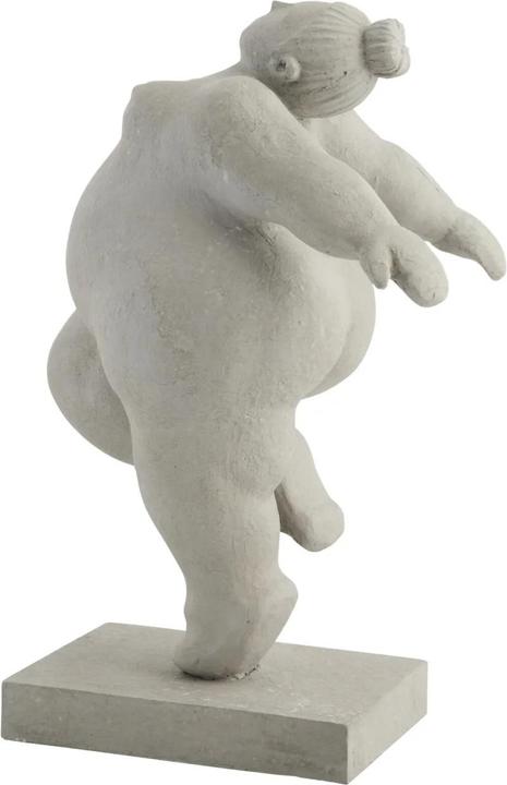 Lene Bjerre H 23 cm - Polyresin - Grå