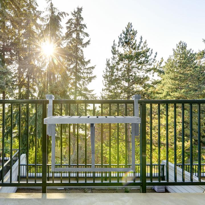 Actual product image Relaxdays Folding balcony-table (70 cm)