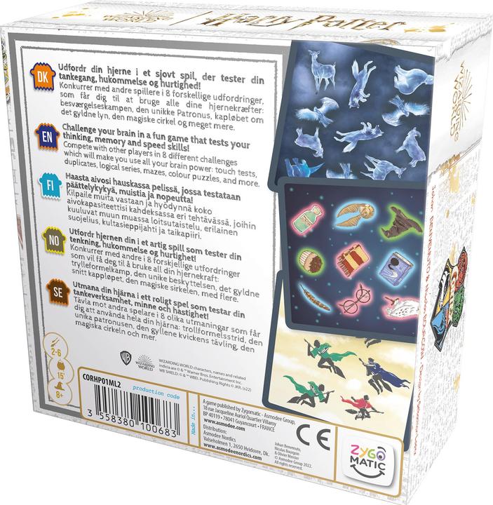 Produktbild Asmodée Cortex Challenge: Harry Potter (Nordic) (Dänisch, Finnisch, Norwegisch, Schwedisch)