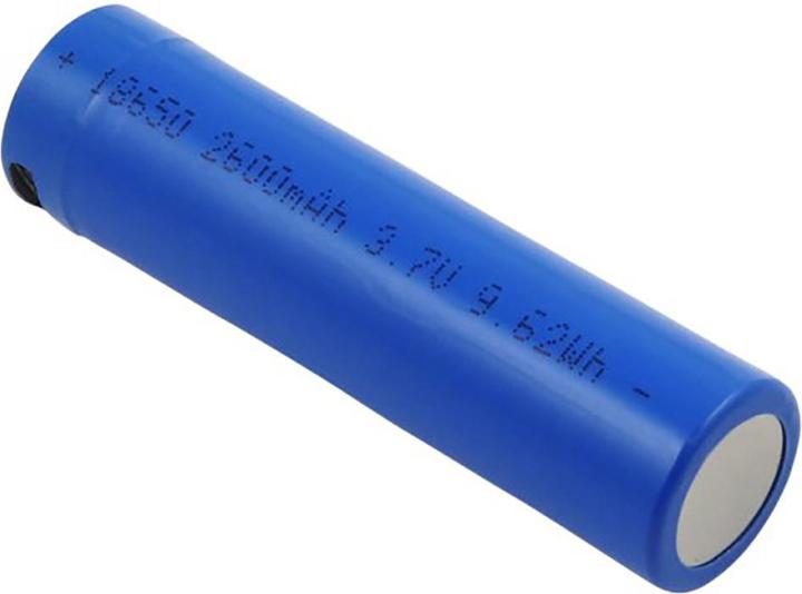 Avizar 18650 USB-C Akku Wiederaufladbar (1 Stk., 18650, 2600 mAh)