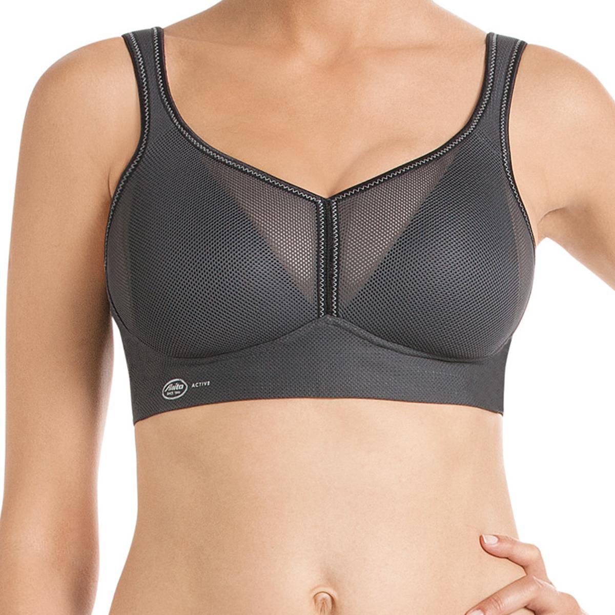 Anita, Sport-BH, Air Control mit Delta Pad Sport-BH (70 G), Grau, 70 G