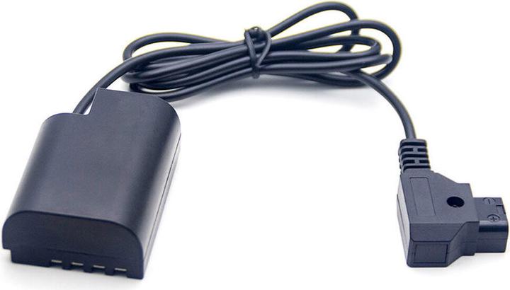 Produktbild Caruba Panasonic DMW DCC12 Volldecodierung Dummy Batterie + D TAP B Type Port (gerades Kabel) (Kamera Akku)