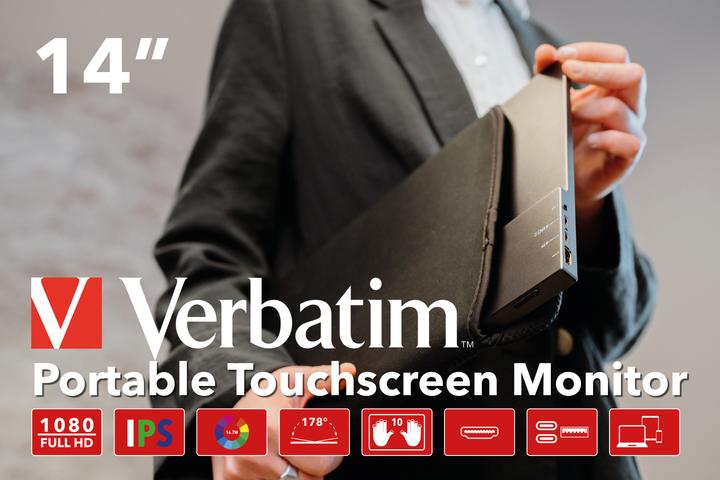 Actual product image Verbatim PMT-14 (1920 x 1080 pixels, 14")