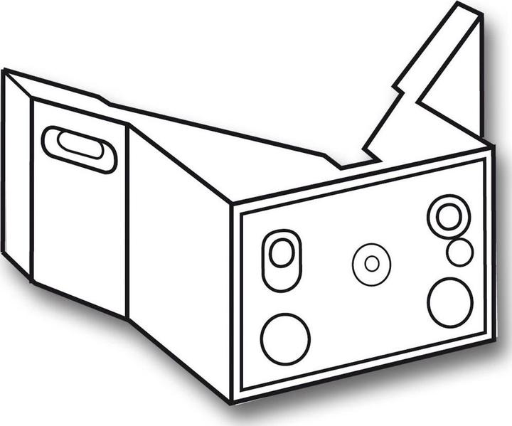 Produktbild Steinel Eckhalter schwarz Kunststoff