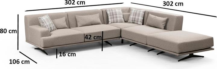 Produktbild Atelier del Sofa Gwen (Ecksofa)