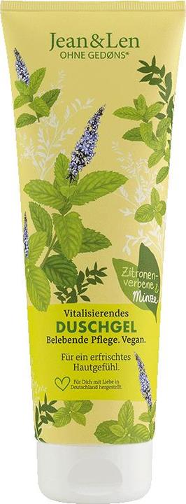 Actual product image Jean & Len Vitalising shower gel lemon verbena/mint (250 ml)