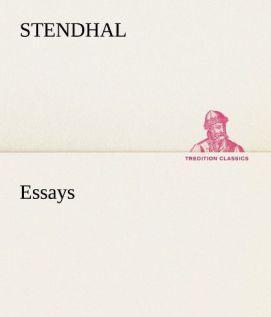 Produktbild Essays (Deutsch, Stendhal, 2012)