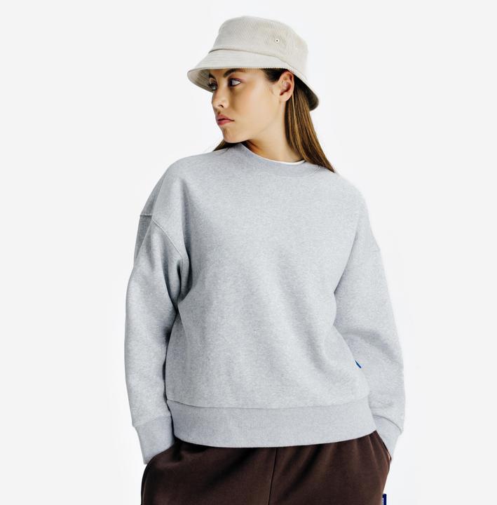 Actual product image Decathlon Sweatshirt Damen Rundhals - Elementals grau meliert (XS)