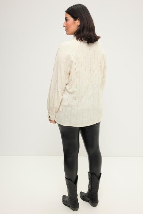 Produktbild Studio Untold Bluse, oversized, Color-Noppen, Hemdkragen, Langarm (50, 52)