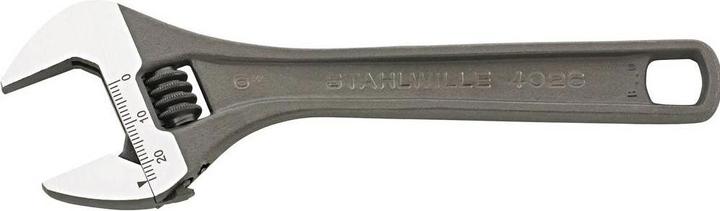 Produktbild Stahlwille Rollgabelschlüssel 4026 max. 53 mm Länge 460 mm mit Einstellskala
