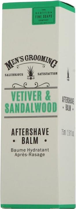 Produktbild Scottish Fine Soaps Men's Grooming Vetiver & Sandalwood (Aftershave Balsam, 75 ml)